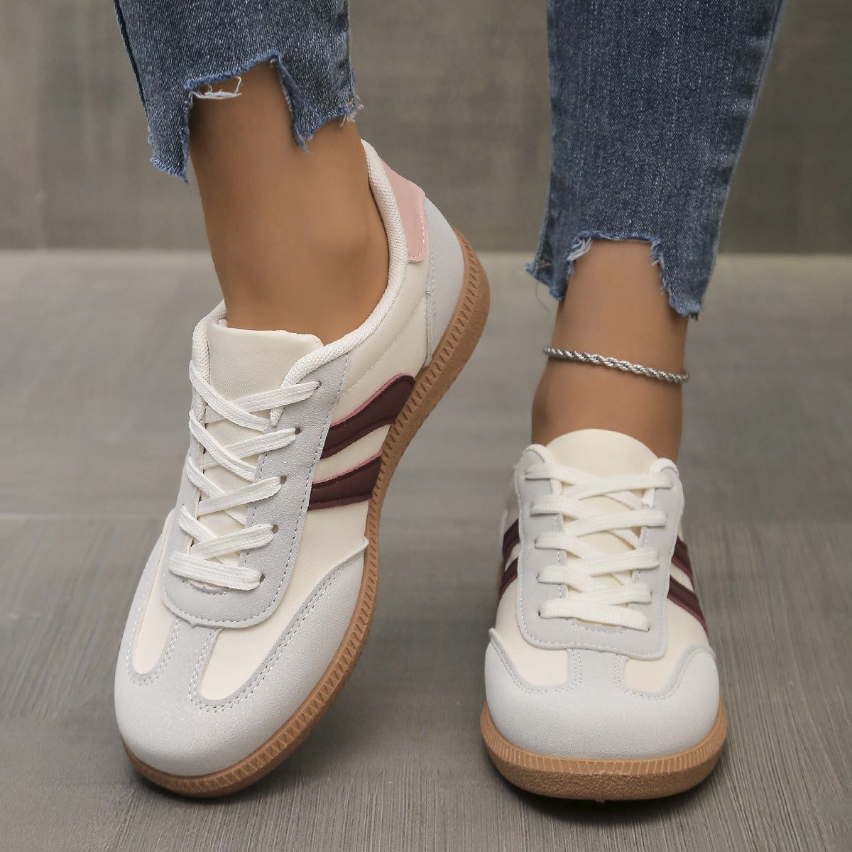 Women’s European-Style Retro Skate Shoes
