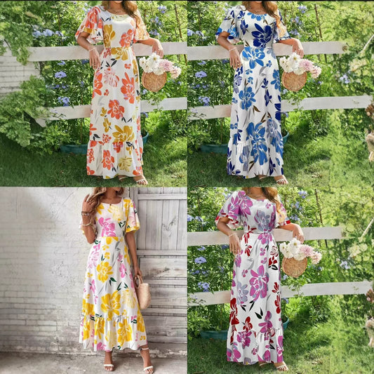 Women's Loose-fit Elegant Printed Casual Wear