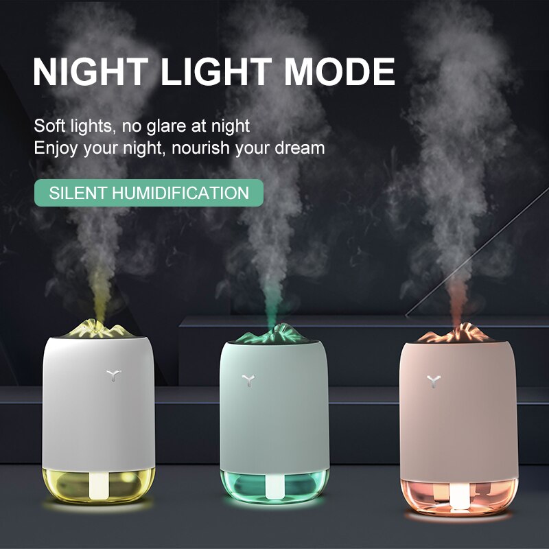 Mini USB Ultrasonic Humidifier – Portable Home & Car Air Moisturizer