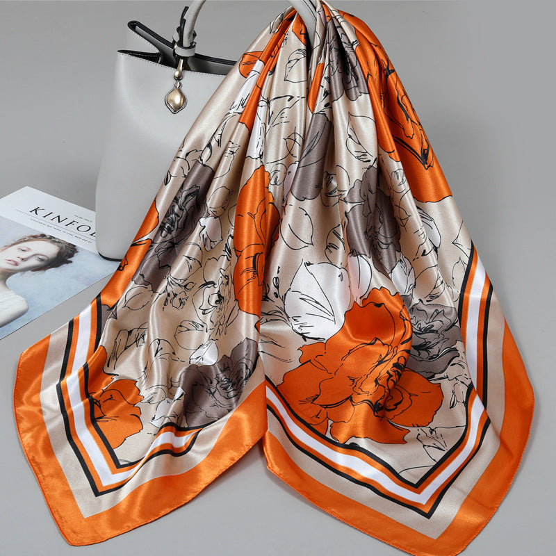 Women's Thin Scarf Shawl – Lightweight Spring Summer Fashion Wrap