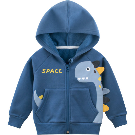 Boy's Fleece Jacket Sweater – Warm & Comfortable Children’s Clothing
