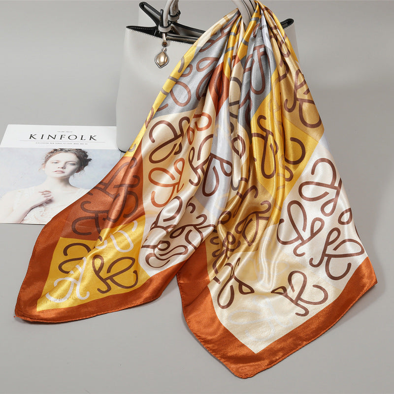 Women's Thin Scarf Shawl – Lightweight Spring Summer Fashion Wrap