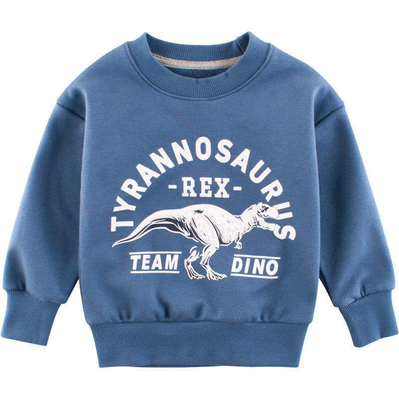 Children’s Dinosaur Print Sweater – Cozy Kids Knitwear