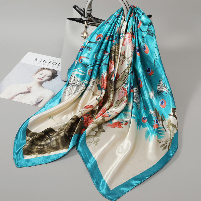 Women's Thin Scarf Shawl – Lightweight Spring Summer Fashion Wrap