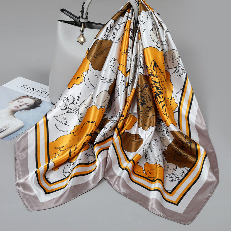 Women's Thin Scarf Shawl – Lightweight Spring Summer Fashion Wrap