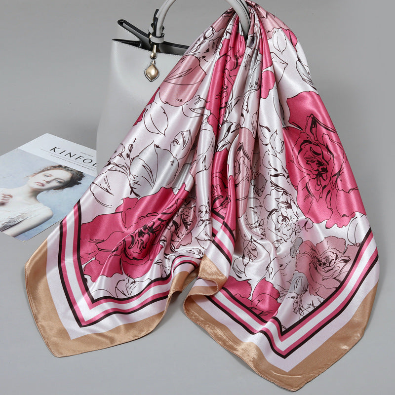 Women's Thin Scarf Shawl – Lightweight Spring Summer Fashion Wrap