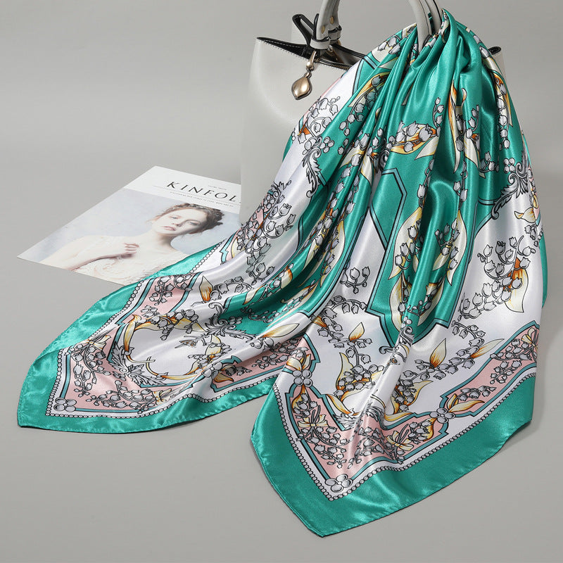 Women's Thin Scarf Shawl – Lightweight Spring Summer Fashion Wrap