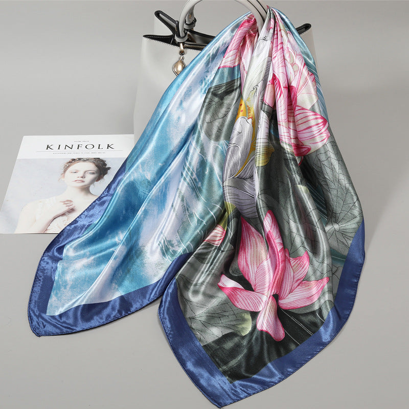 Women's Thin Scarf Shawl – Lightweight Spring Summer Fashion Wrap