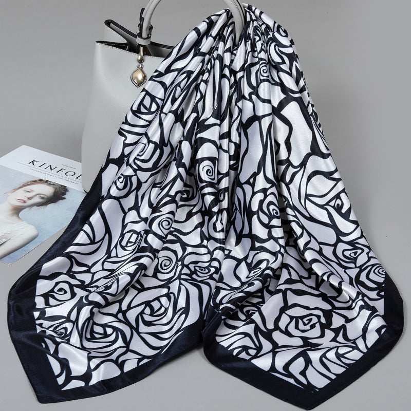 Women's Thin Scarf Shawl – Lightweight Spring Summer Fashion Wrap