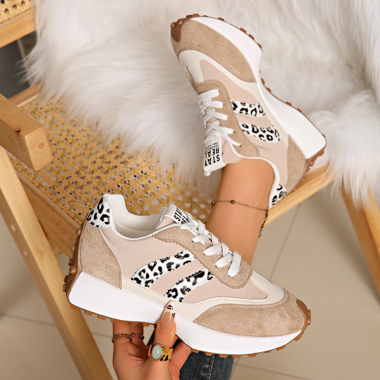 Women’s Modern Chunky-Soled Casual Shoes – Trendy Sports Sneakers