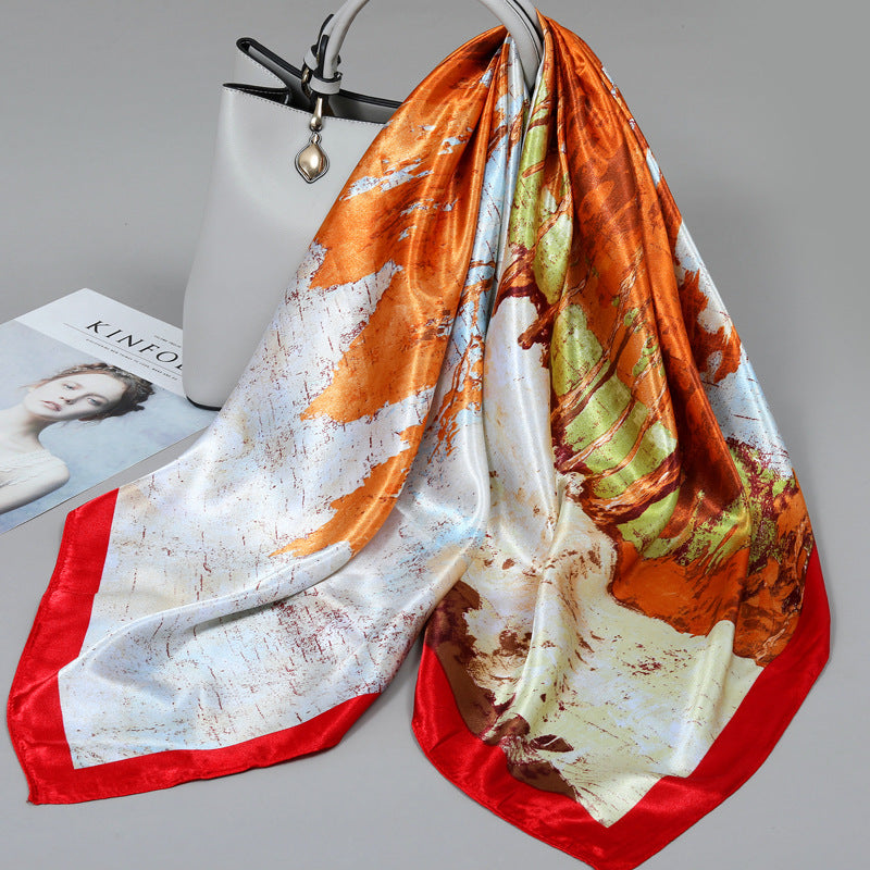 Women's Thin Scarf Shawl – Lightweight Spring Summer Fashion Wrap