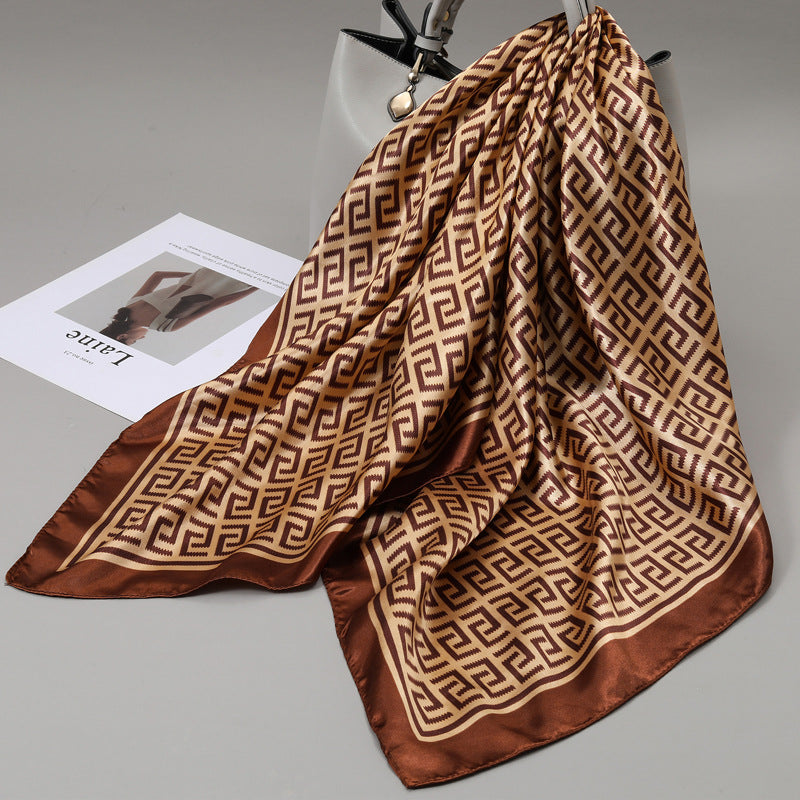 Women's Thin Scarf Shawl – Lightweight Spring Summer Fashion Wrap