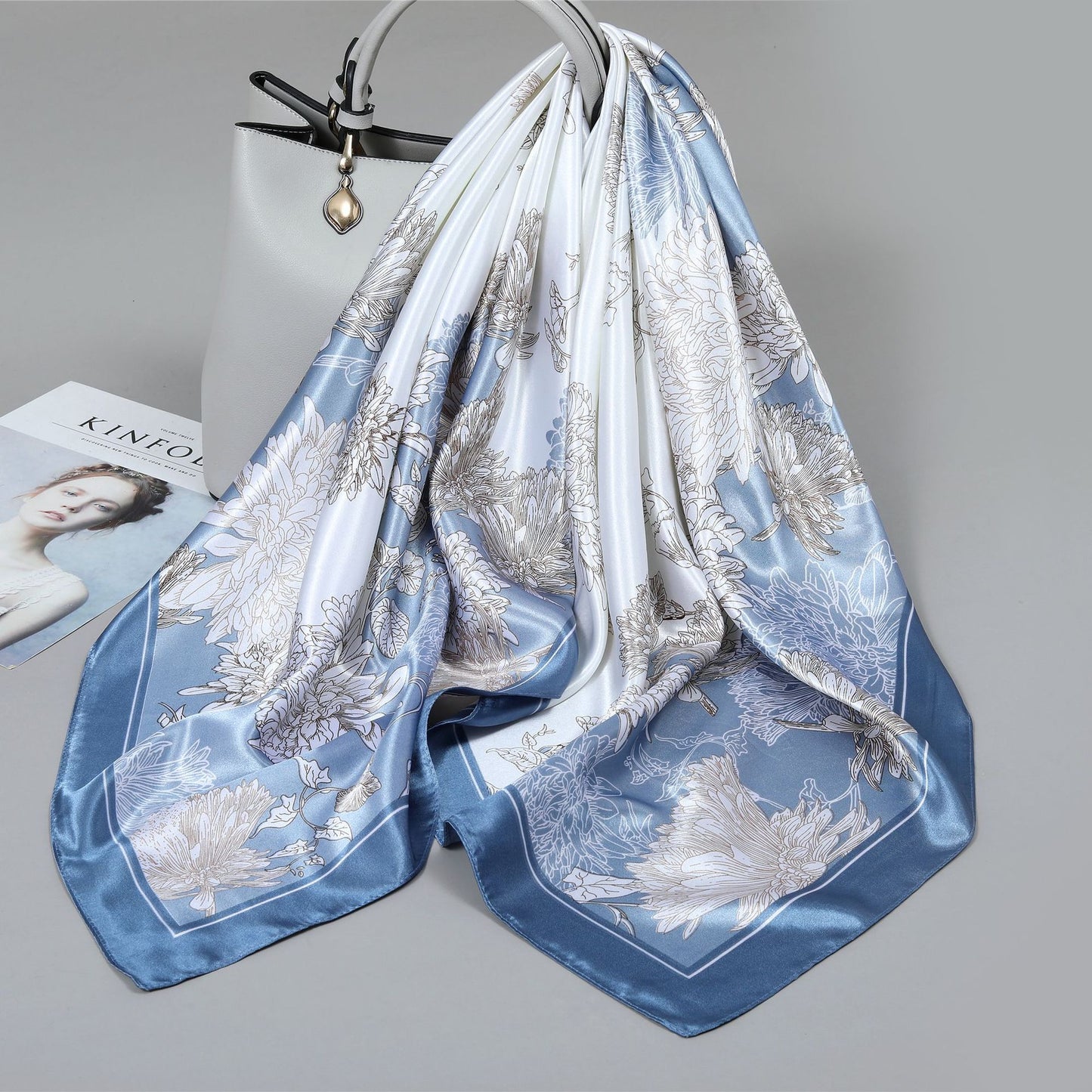 Women's Thin Scarf Shawl – Lightweight Spring Summer Fashion Wrap