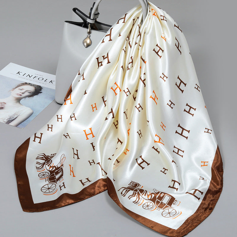 Women's Thin Scarf Shawl – Lightweight Spring Summer Fashion Wrap