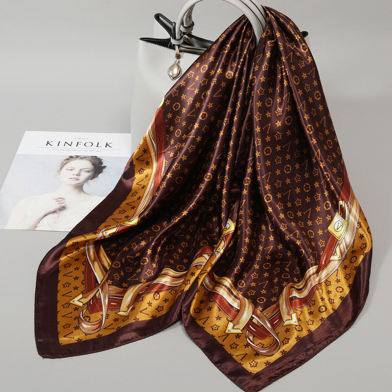 Women's Thin Scarf Shawl – Lightweight Spring Summer Fashion Wrap