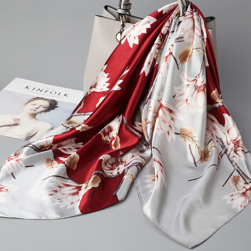 Women's Thin Scarf Shawl – Lightweight Spring Summer Fashion Wrap