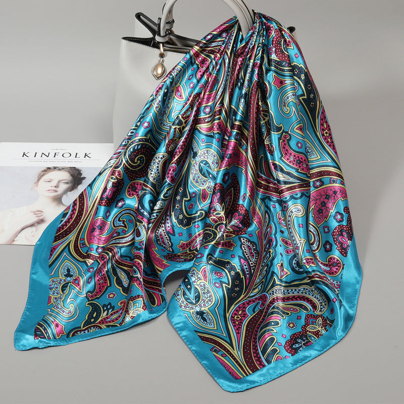 Women's Thin Scarf Shawl – Lightweight Spring Summer Fashion Wrap