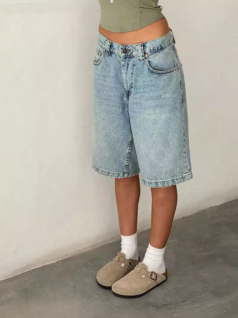 Women’s European & American Style Denim Shorts