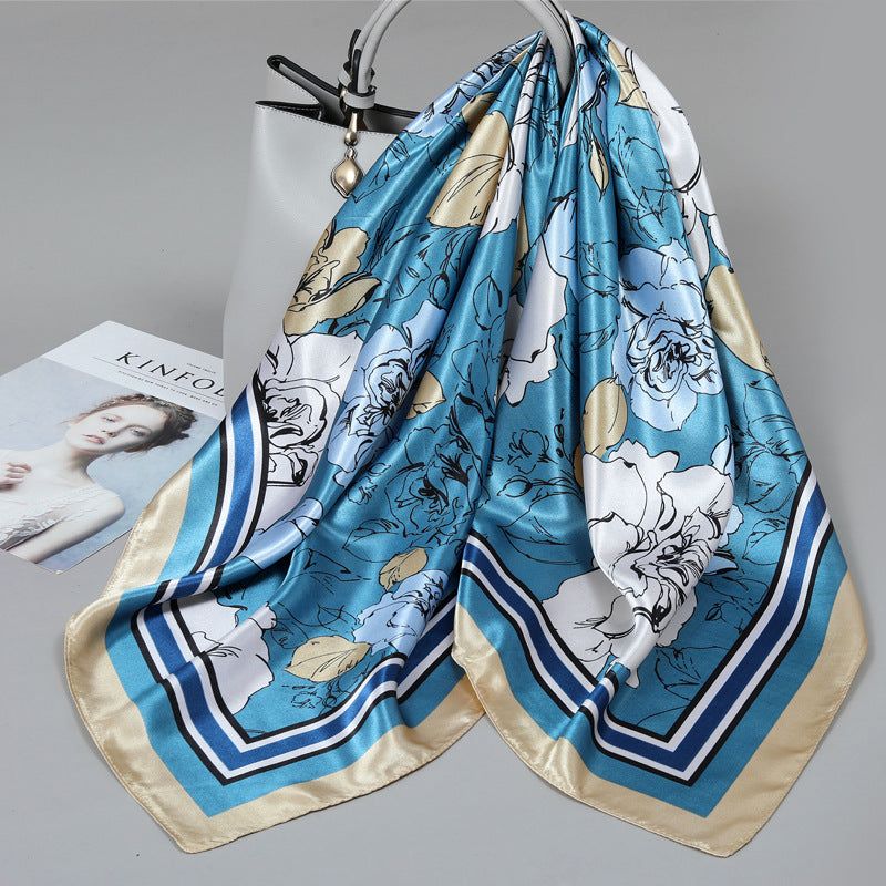 Women's Thin Scarf Shawl – Lightweight Spring Summer Fashion Wrap