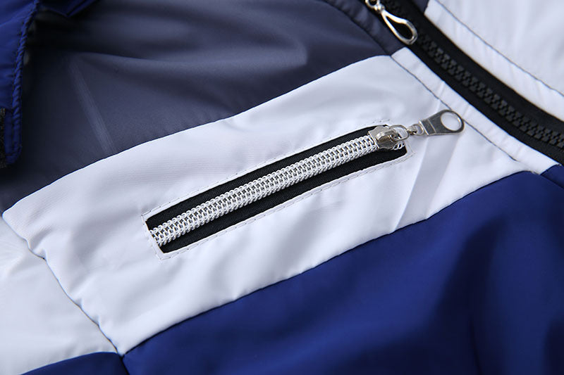 Boys’ Long Sleeved Hooded Padded Jacket – Warm Winter Outerwear