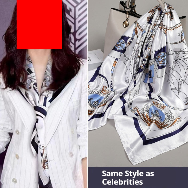 Women's Thin Scarf Shawl – Lightweight Spring Summer Fashion Wrap