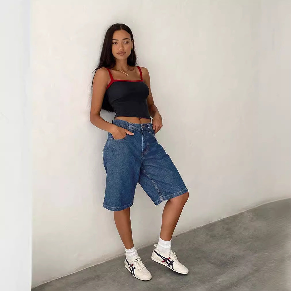 Women’s European & American Style Denim Shorts