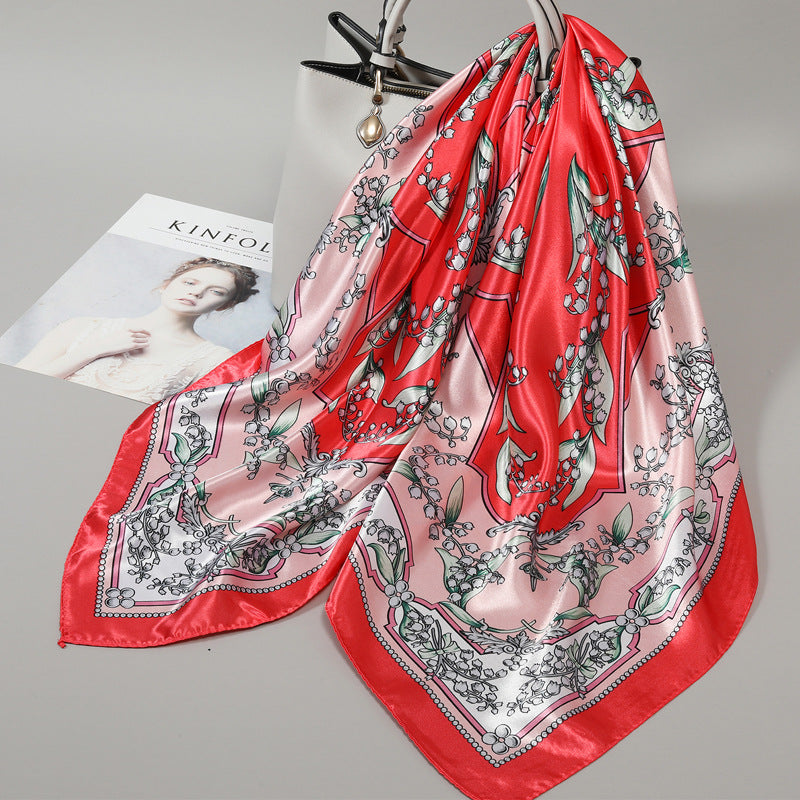 Women's Thin Scarf Shawl – Lightweight Spring Summer Fashion Wrap