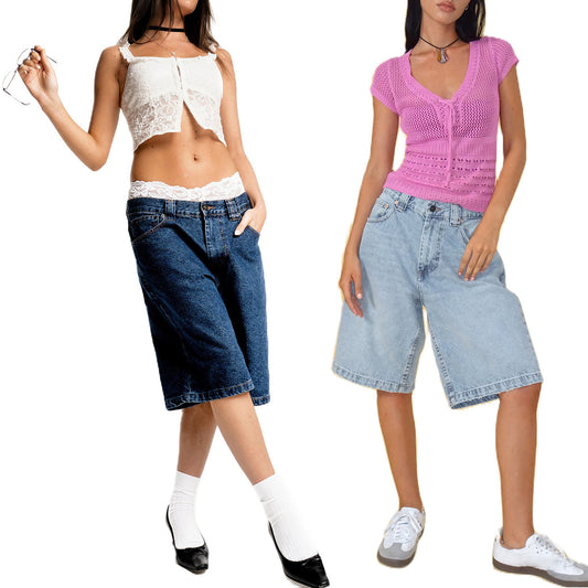 Women’s European & American Style Denim Shorts