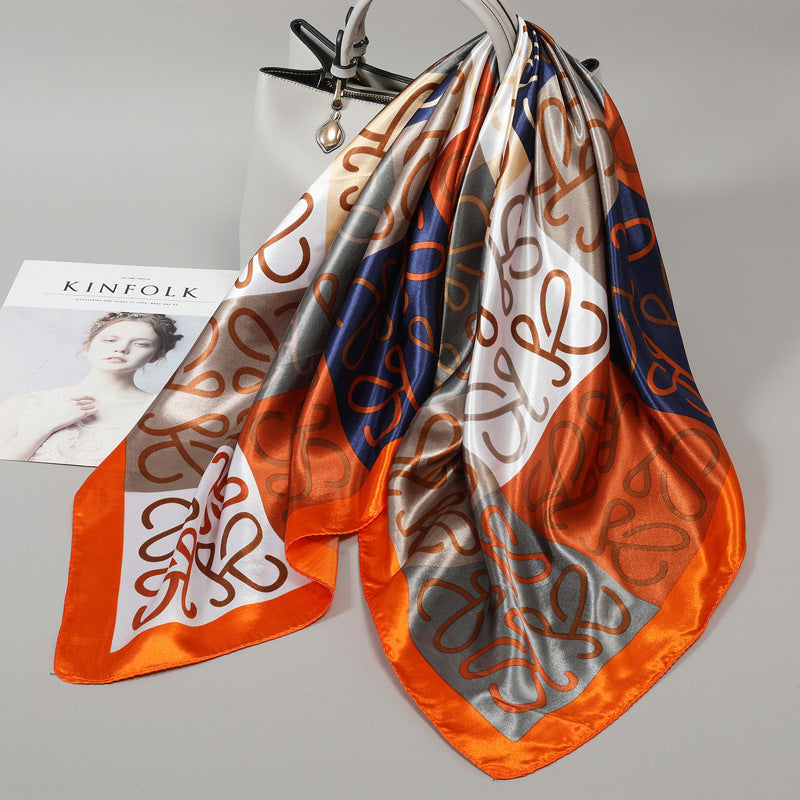 Women's Thin Scarf Shawl – Lightweight Spring Summer Fashion Wrap