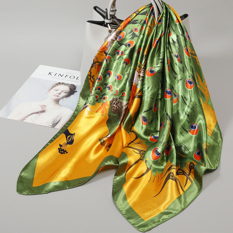 Women's Thin Scarf Shawl – Lightweight Spring Summer Fashion Wrap