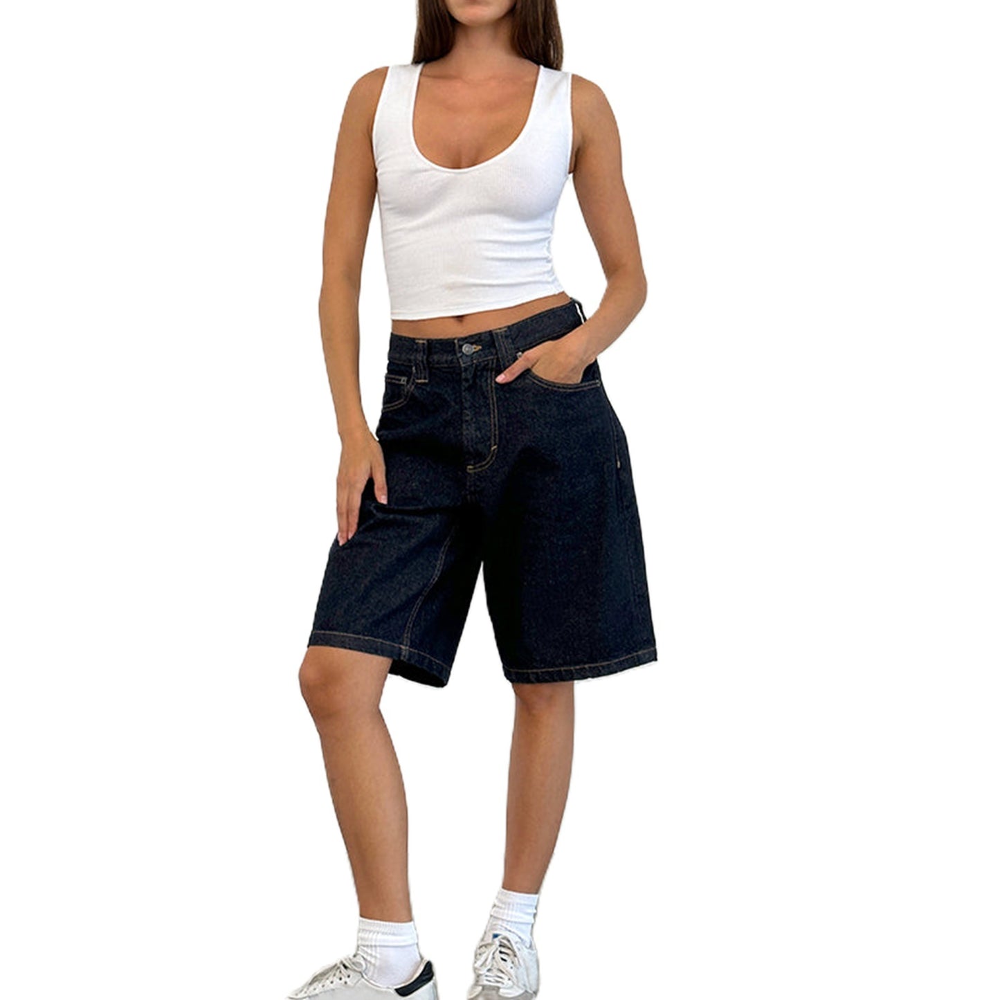 Women’s European & American Style Denim Shorts